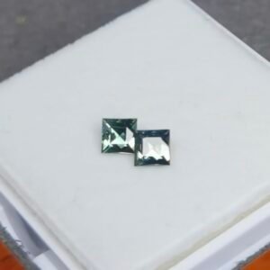 Paire de saphir d'Auvergne, 0.94ct