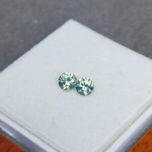 Paire de saphir d'Auvergne, 0.93ct