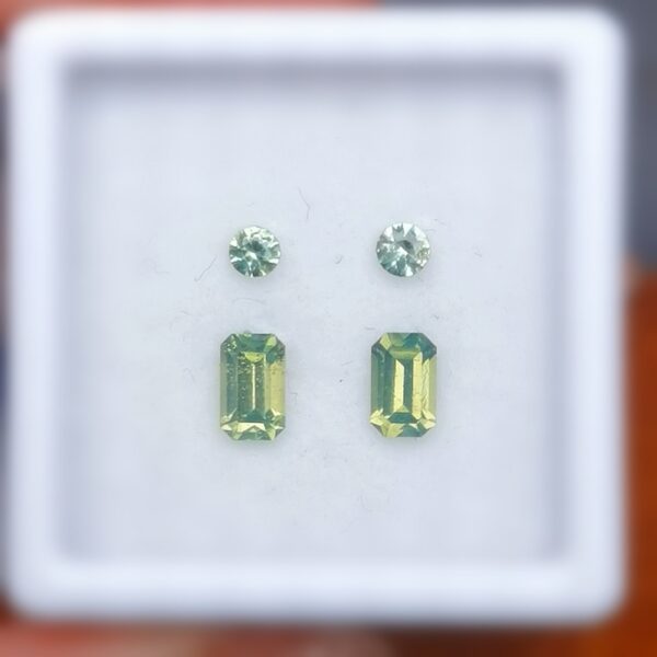 Lot Saphir d'Auvergne, 1.00ct
