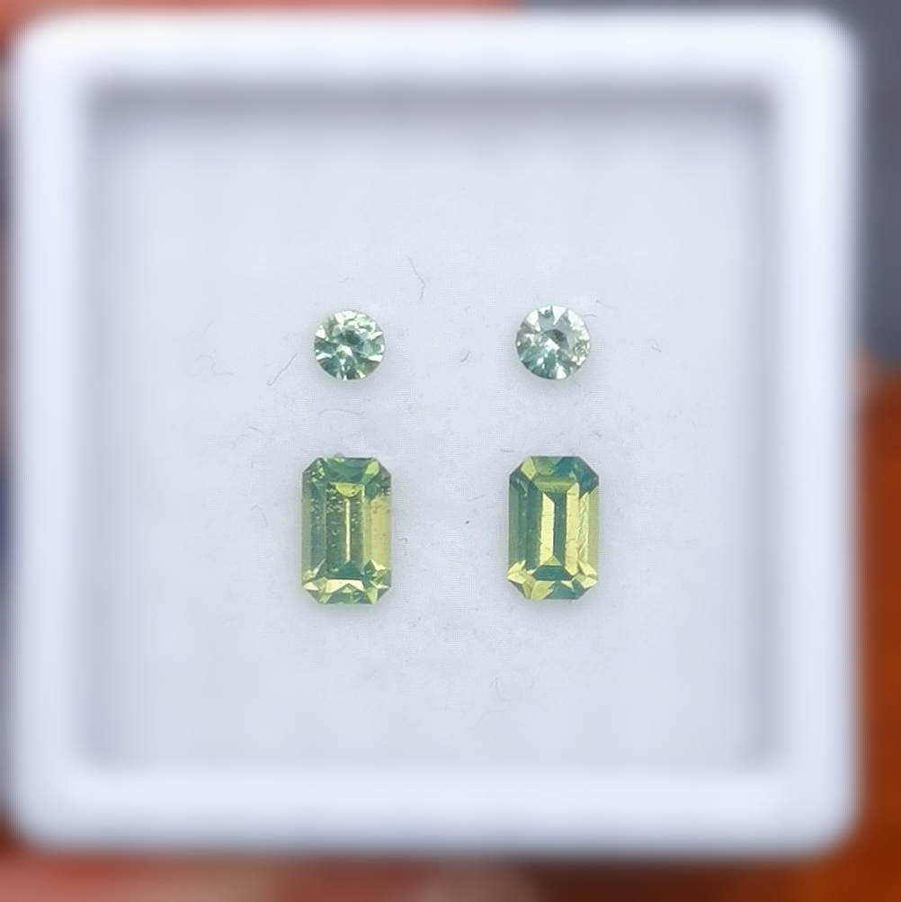 Lot Saphir d'Auvergne, 1.00ct