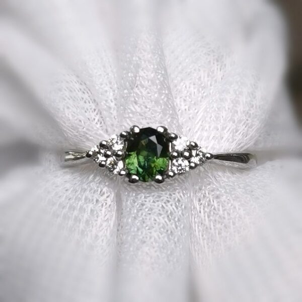 Bague Caroline Saphir d'Auvergne